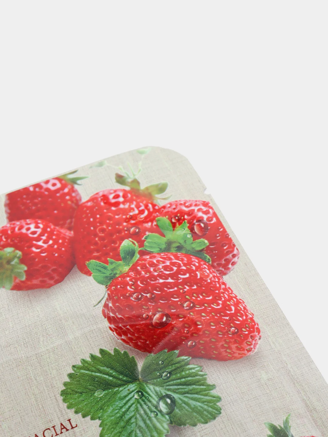 Тканевая маска для лица с экстратом клубники Strawberry Rejuvenating Facial Mask, 30мл