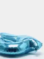 Голубой фольгированные воздушные шары цифры, 1 метр - 40 дюймов, розовые и голубые