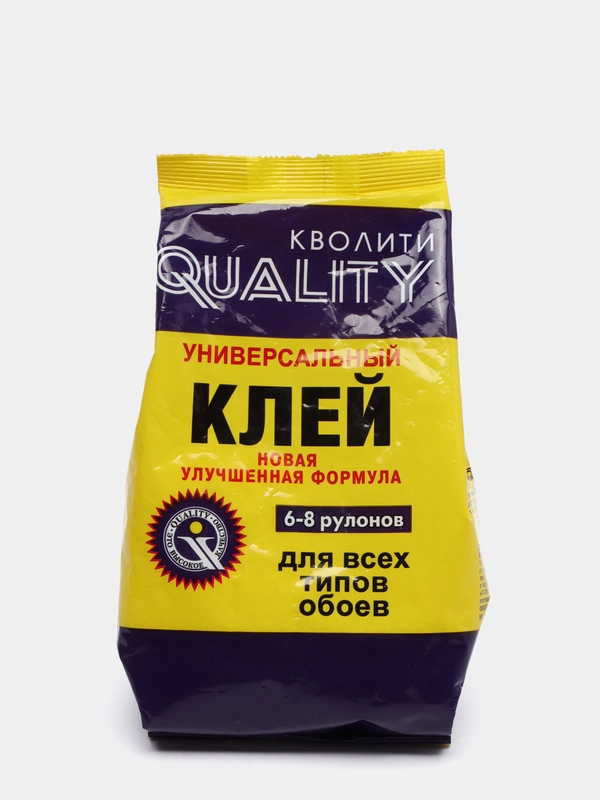Клей обойный "Quality" универсальный, мягкая упаковка, 200 г