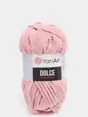 Пудровый пряжа плюшевая YarnArt Dolce (ЯрнАрт Дольче)