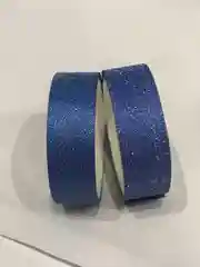 Лазурный цветной скотч, голографический, 10 мм х 3 м