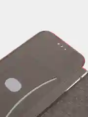 Багровый чехол-книжка iPhone 5, 5S, SE, 6, 6S, 7, 8, SE, X, XS, XR, 11, 12, 13, Pro, Max, Mini