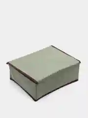 Зеленый органайзер для хранения нижнего белья, 32*26*13 (12 ячеек). Кофр для нижнего белья