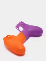 Пурпурный защитный чехол двуцветный для джойстика DualShock 4 / PS4 / PlayStation 4