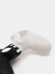 Черный защитный чехол двуцветный для джойстика DualShock 4 / PS4 / PlayStation 4
