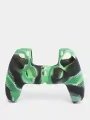 Зеленый защитный чехол с узором для джойстика DualSense / PS5 / PlayStation 5