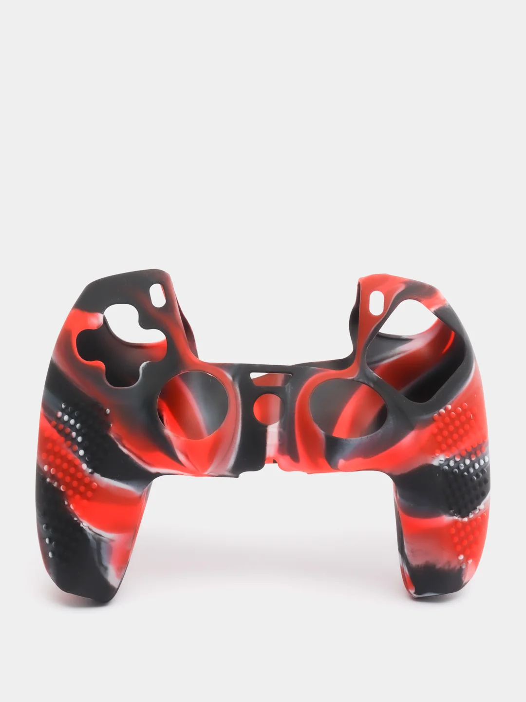 Красный защитный чехол с узором для джойстика DualSense / PS5 / PlayStation 5