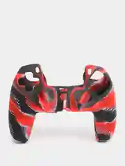 Красный защитный чехол с узором для джойстика DualSense / PS5 / PlayStation 5