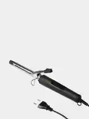 Плойка LuazON LW-03, 30 Вт, алюминиевое покрытие, d=16 мм, 180С, черная