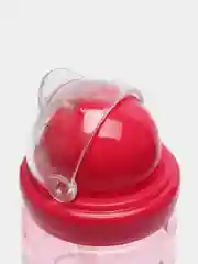Розовый поильник Baby Land с трубочкой, 300 ml