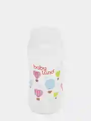 Голубой бутылочка Baby Land 300мл с широким горлом и силиконовой анатомической соской Air System