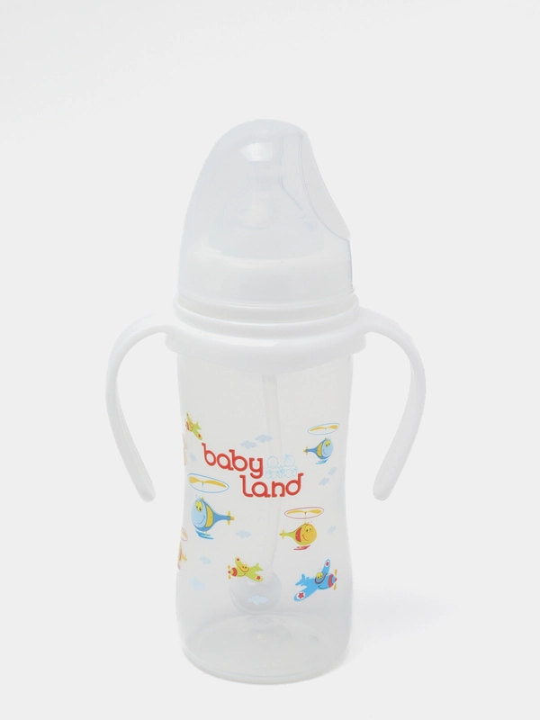 Бутылочка Baby Land 300 мл с широким горлом и антиколиковой системой