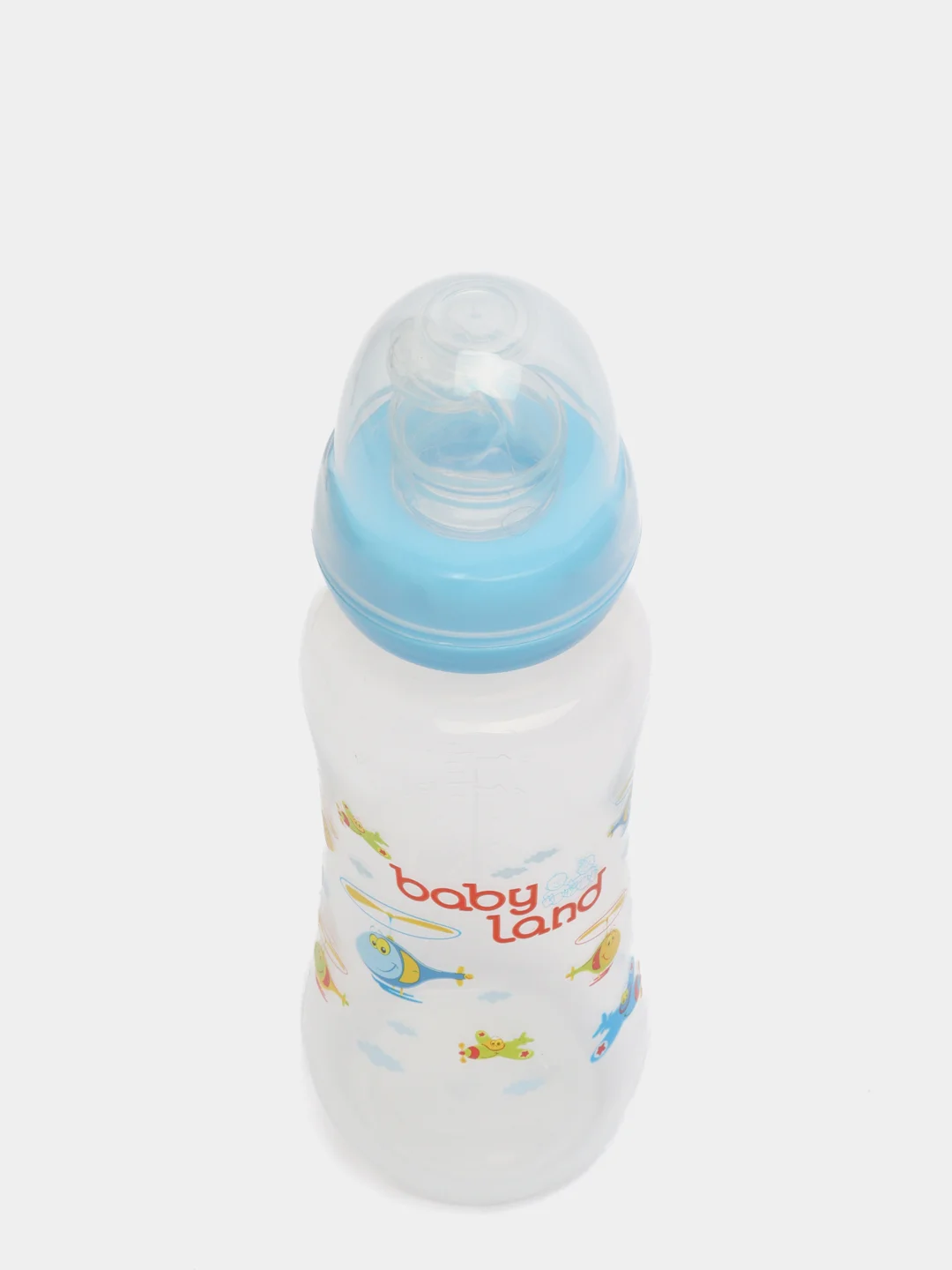 Голубой бутылочка Baby Land, 240 мл, с силиконовой анатомической соской Air System