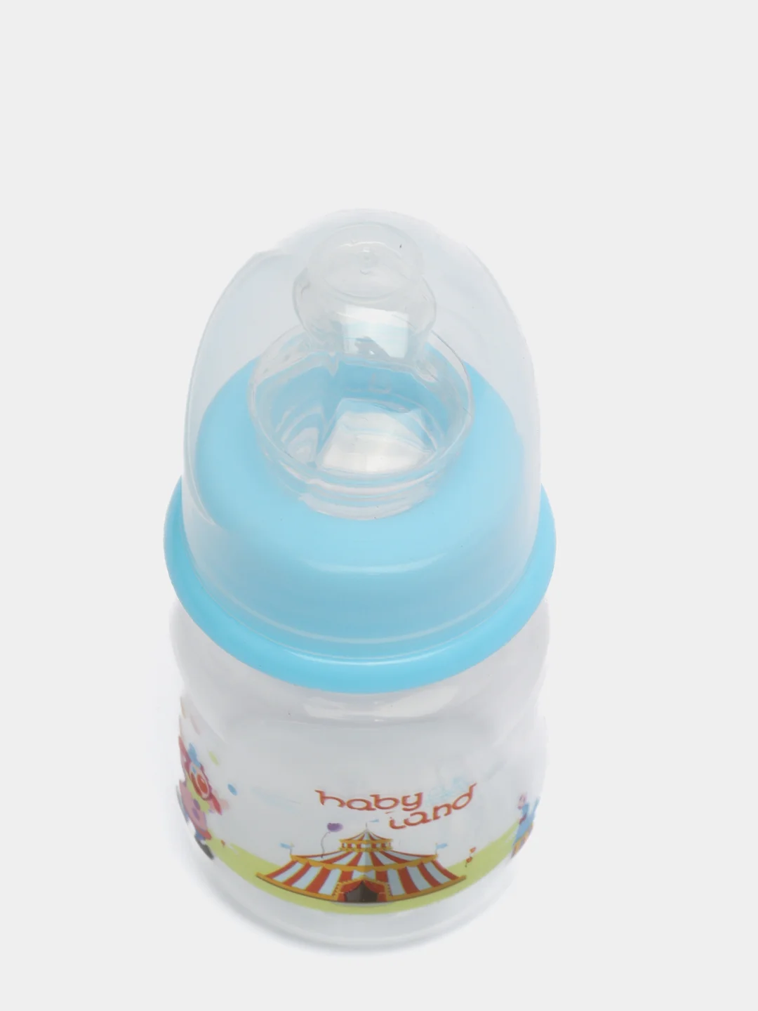 Голубой бутылочка Baby Land 80мл с силиконовой анатомической соской Air System