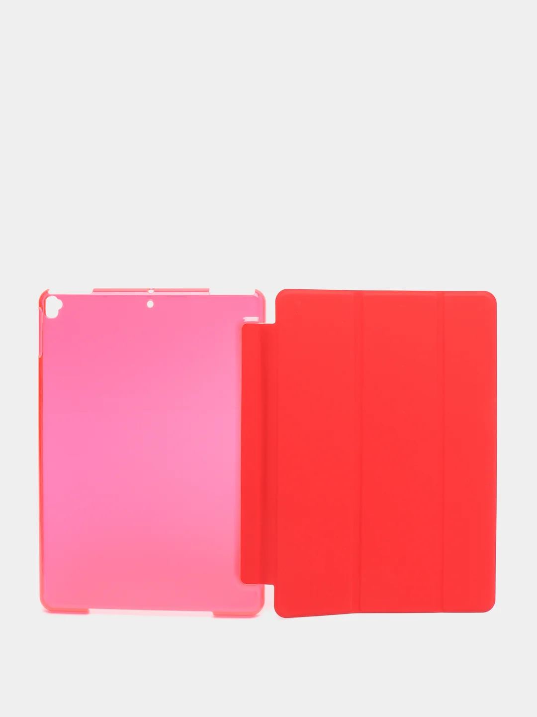 Красный чехол-книжка для планшета Apple iPad 10.2 7/8/9 поколения 2019/2020/2021 пластик КАРТОФАН