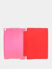 Красный чехол-книжка для планшета Apple iPad 10.2 7/8/9 поколения 2019/2020/2021 пластик КАРТОФАН