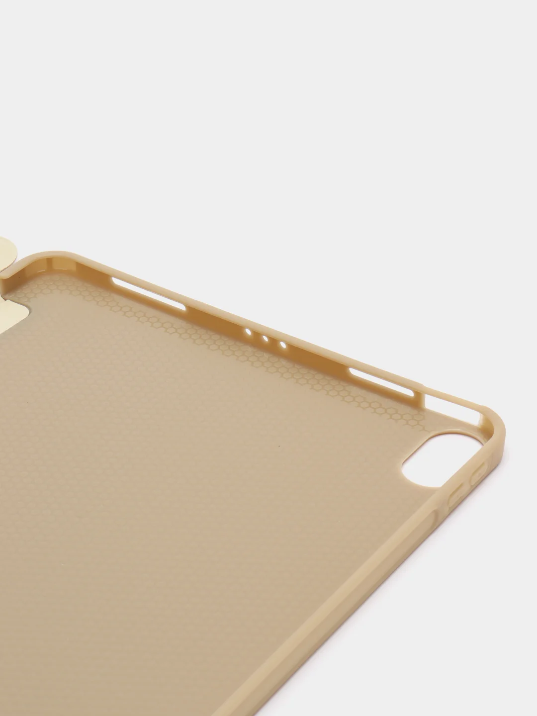Золотой чехол-книжка для Apple iPad Air 11 2024/ iPad Air 4 2020/ iPad Air 5 2022 КАРТОФАН экокожа