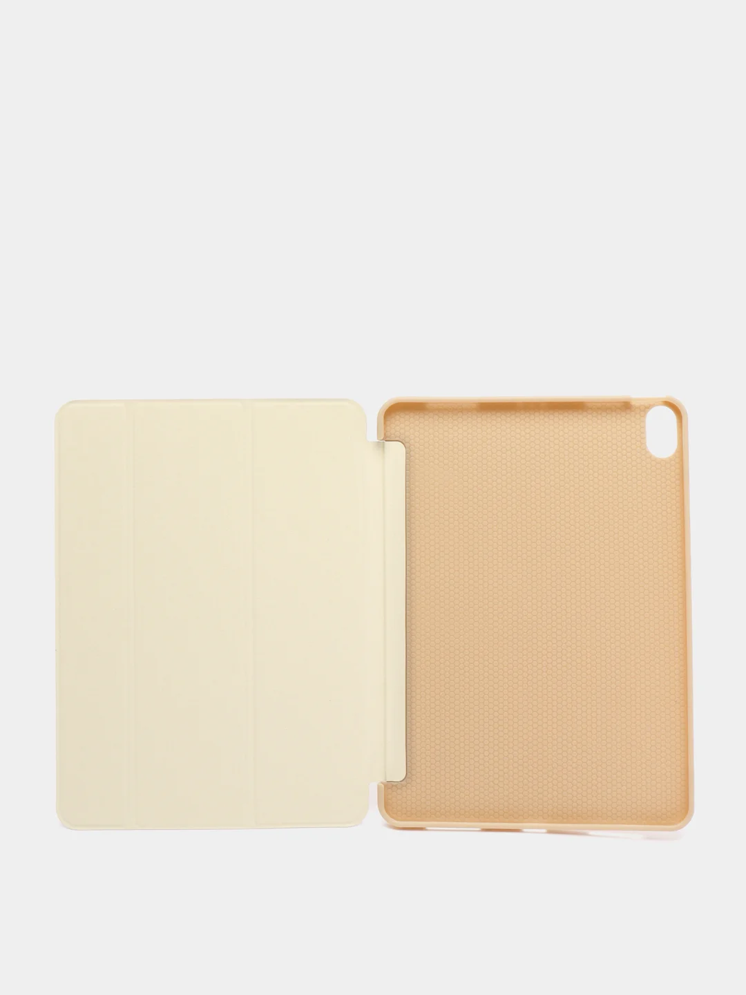 Золотой чехол-книжка для Apple iPad Air 11 2024/ iPad Air 4 2020/ iPad Air 5 2022 КАРТОФАН экокожа