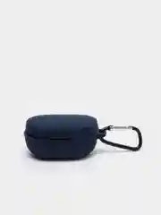Темно-синий чехол для наушников Xiaomi Redmi AirDots 3, 2S, Мi True Wireless Earbuds Basic 2S КАРТОФАН