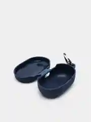 Темно-синий чехол для наушников Xiaomi Redmi AirDots 3, 2S, Мi True Wireless Earbuds Basic 2S КАРТОФАН