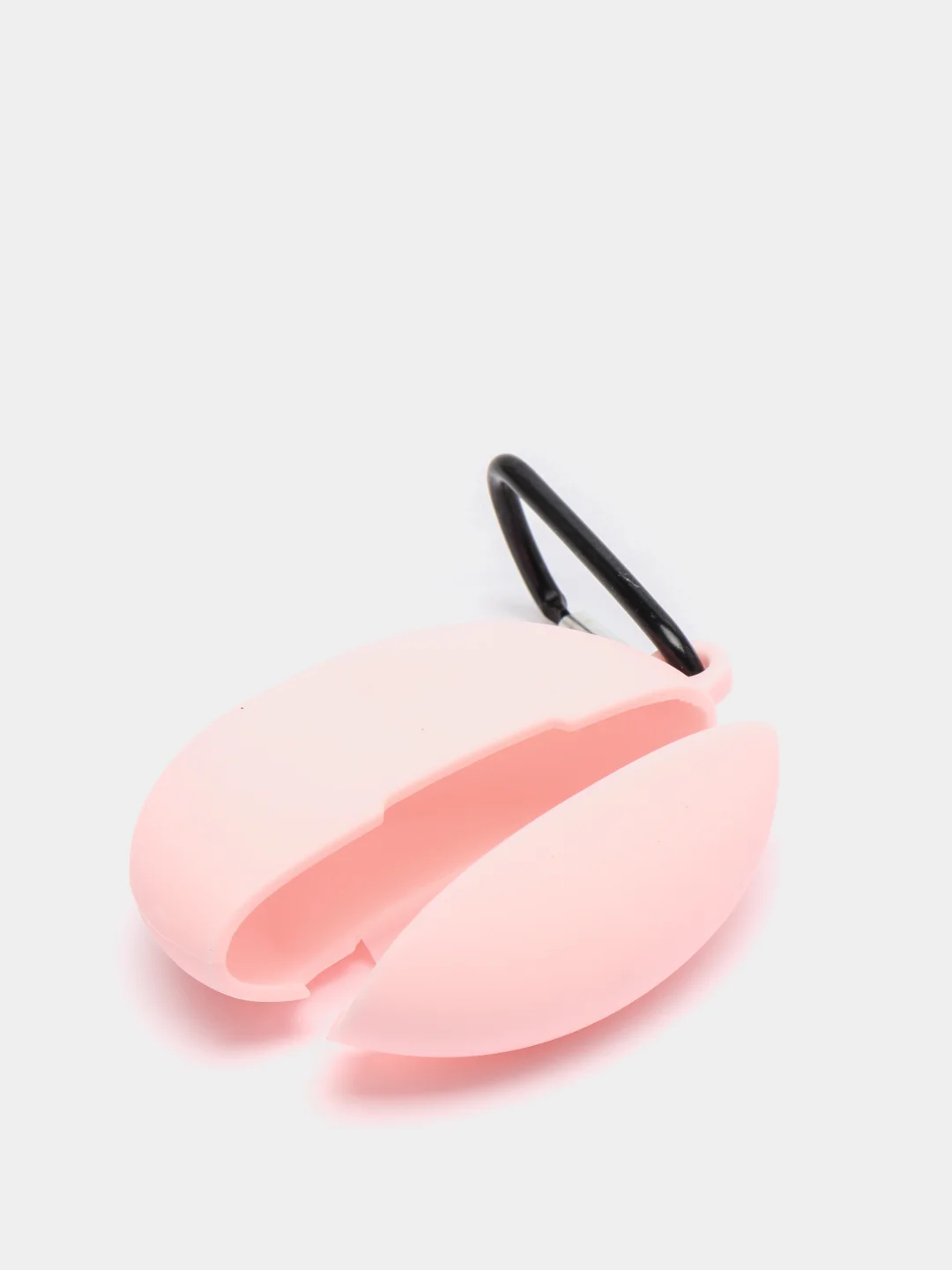 Розовый чехол на Huawei FreeBuds 4i для беспроводных наушников КАРТОФАН силиконовый матовый тонкий