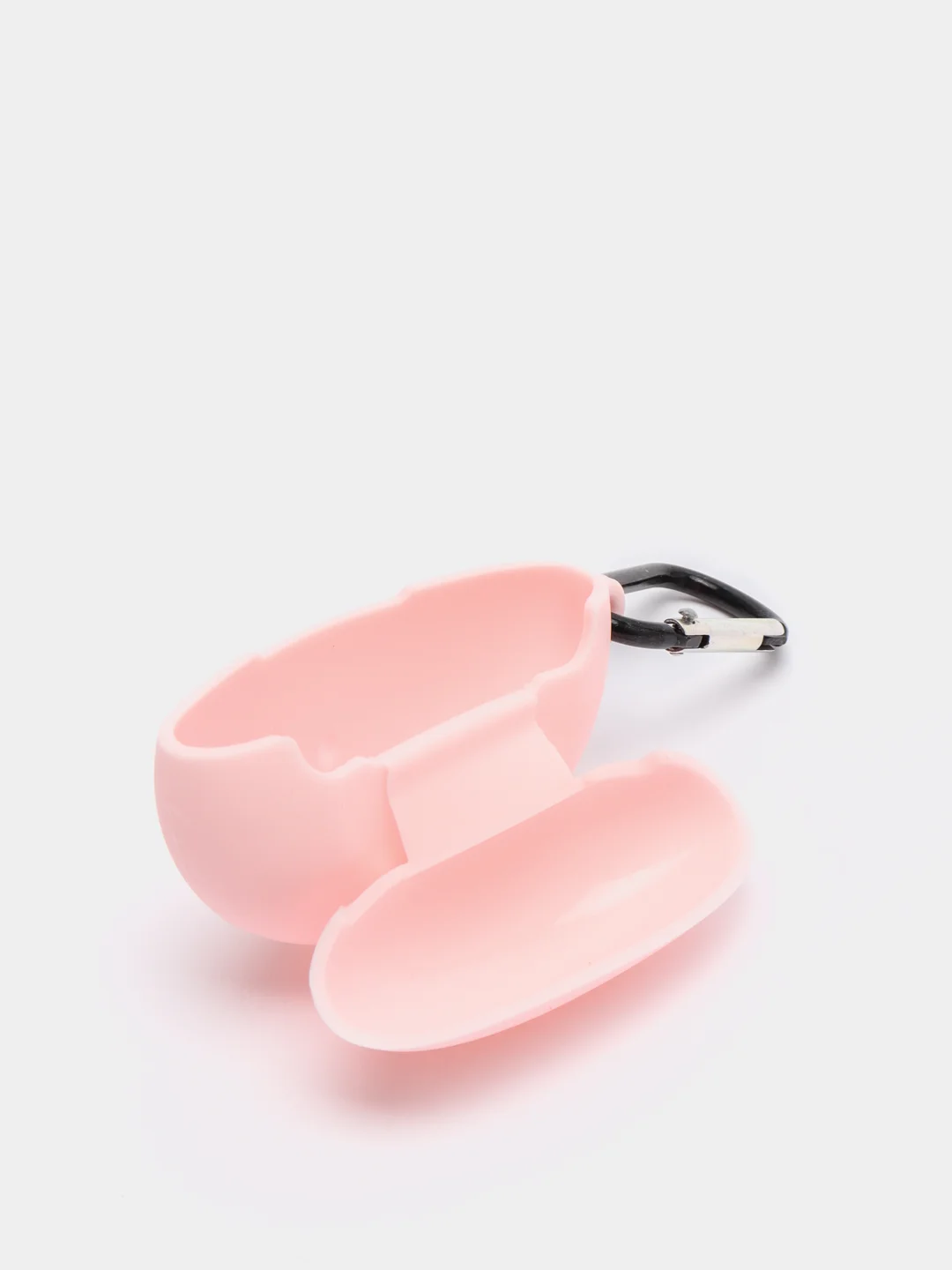 Розовый чехол на Huawei FreeBuds 4i для беспроводных наушников КАРТОФАН силиконовый матовый тонкий