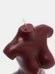 Белый свеча ароматическая фигурная