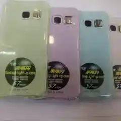 Чехол-накладка Samsung/Самсунг S7 EDGE, усиленный с подсветкой