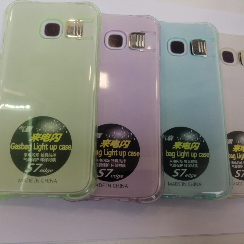Чехол-накладка Samsung/Самсунг S7 EDGE, усиленный с подсветкой