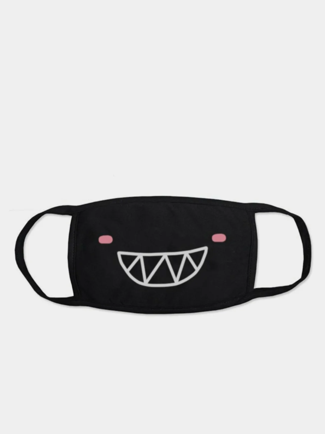Зеленый маска смайлик, Neco Smile, Teeth Smile, Х/Б