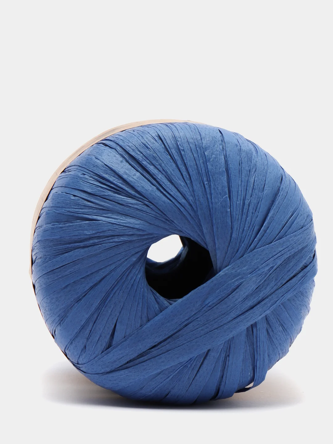 Синий пряжа Fibranatura Raffia 100% Вискоза 40г 90м рафия фибра натура