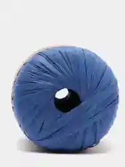 Синий пряжа Fibranatura Raffia 100% Вискоза 40г 90м рафия фибра натура