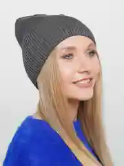 Угольный шапка демисезонная Vepanso, весна осень