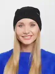 Черный шапка демисезонная Vepanso, весна осень