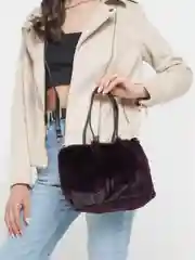 Сумка меховая, женская, Koton