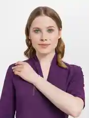 Браслет с белыми камнями