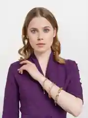 Браслет под золото