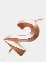 Лазурный свечи цифра для торта на день рождения