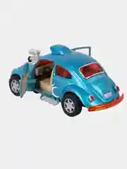 Вишнёвый машинка металлическая Kinsmart Volkswagen Beetle Custom Dragracer KT5405D, 1:32