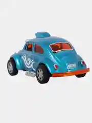 Вишнёвый машинка металлическая Kinsmart Volkswagen Beetle Custom Dragracer KT5405D, 1:32