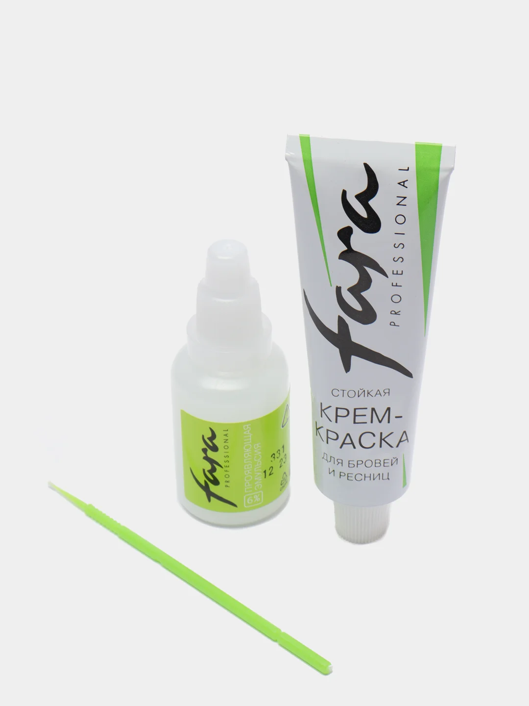Крем-краска для бровей и ресниц FARA, тон 2.0 темно-коричневый, 30мл