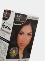 FARA Eco Line краска для волос тон 4.75, темно-каштановый