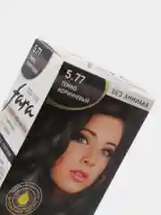 Краска для волос FARA Eco Line, тон 5.77,  темно-коричневый