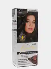 Краска для волос FARA Eco Line, тон 5.77,  темно-коричневый
