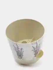Белый кашпо / горшок для цветов IDEA "НИКА ДЕКО"