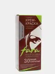 FARA Крем-краска для бровей и ресниц, тон 3.0 коричневый