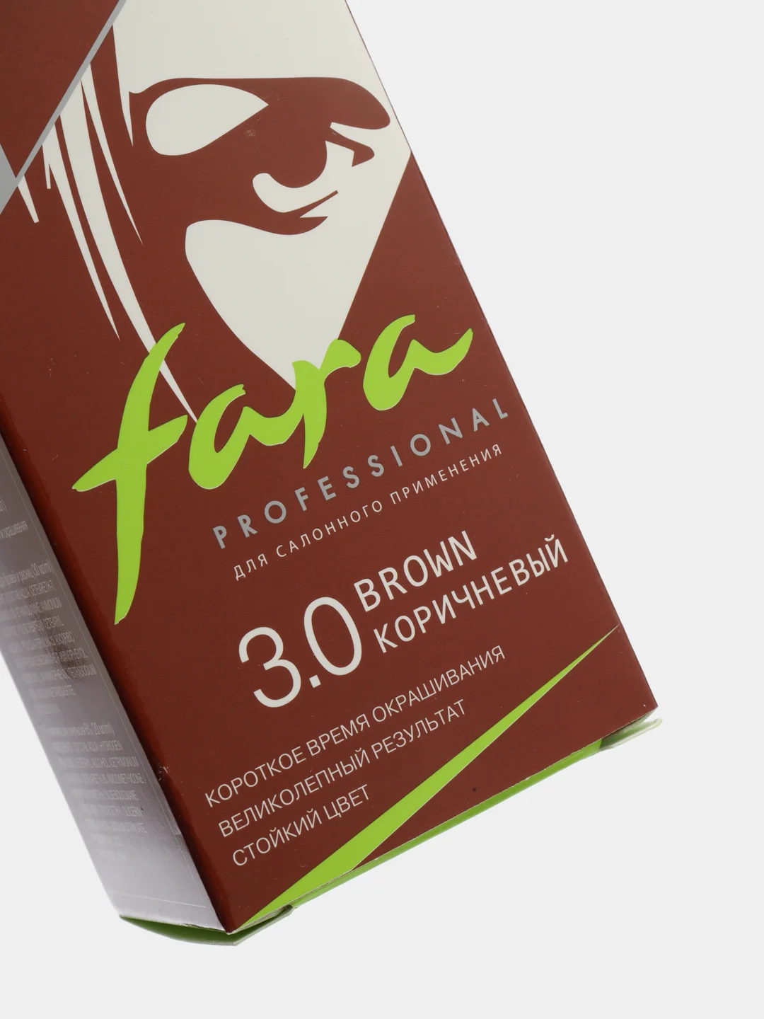 FARA Крем-краска для бровей и ресниц, тон 3.0 коричневый