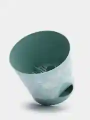 Бирюзовый кашпо / горшок для цветов IDEA "НИКА ДЕКО"