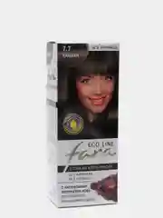 Краска для волос Fara Eco Line, тон 7.7, каштан