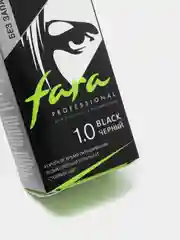 Крем-краска для бровей и ресниц FARA тон 1.0 черный